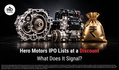 Hero Motors Lists Below IPO Price: Is the Valuation Fair? image