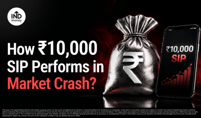 How ₹10,000 SIP Performs in Market Crash? image