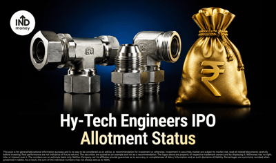 Hy-Tech Engineers IPO Allotment Status: Check on Bigshare Services, BSE & NSE image