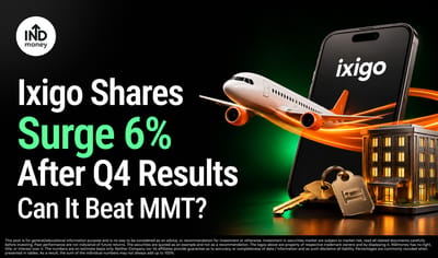 Ixigo Shares Surge 6% After Q4 Results: But How? Is It Outgrowing MakeMyTrip? image