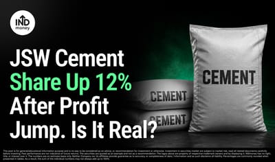 JSW Cement Shares Surge 12% After 20x Profit Growth in Q4, But How Much of It Is Real? image
