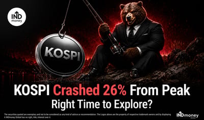 KOSPI's Wild Summer: South Korea Market Crashes 26% From Peak, Here's What It Means image