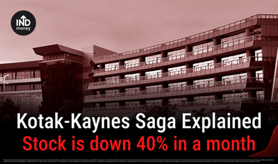 Kotak Kaynes Saga Explained: Why Kaynes Tech Stock Fell 12% Today image