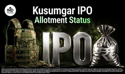 Kusumgar IPO Allotment Status: Check on Bigshare Services, BSE & NSE image
