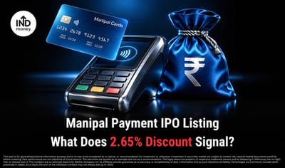 Manipal Payment IPO Listing: What Does the 2.65% Discount Signal? image