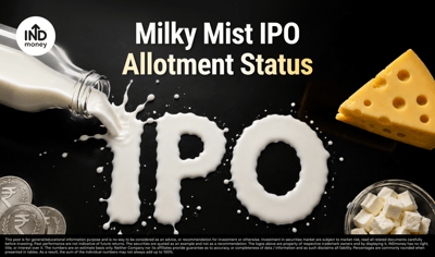 Milky Mist IPO Allotment Status: Check on KFin Technologies, BSE & NSE image