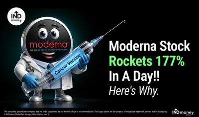 Moderna Stock Soars 177% After Cancer Vaccine Win: Is the Rally Justified? image