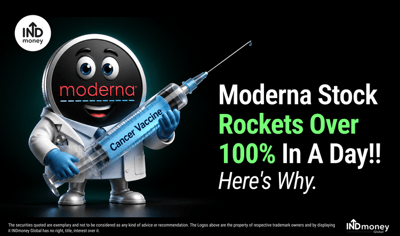 Moderna Stock Soars 177% After Cancer Vaccine Win: Is the Rally Justified? image