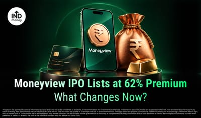 Moneyview IPO Lists at 62% Premium: How Much Growth Is Now Priced In? image