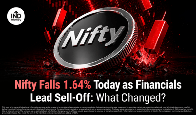 Nifty Falls 1.64% as Financials and Midcaps Slide: What Today’s Reversal Tells Investors image