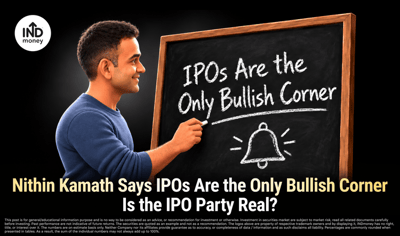 Nithin Kamath Says IPOs Are the Only Bullish Corner: Is the IPO Party Real? image