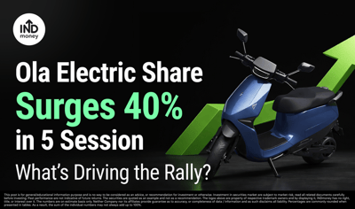 Why Ola Electric Share is Rising: Up 40% in 5 Days, Key Reasons & Risks image