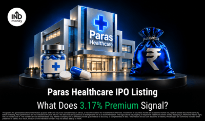 Paras Healthcare IPO Listing: What Does 3.17% Premium Signal? image