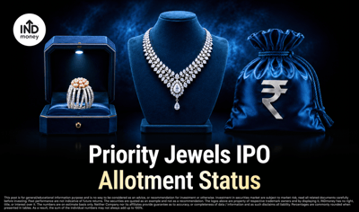 Priority Jewels IPO Allotment Status: Check on MUFG Intime, BSE, NSE image