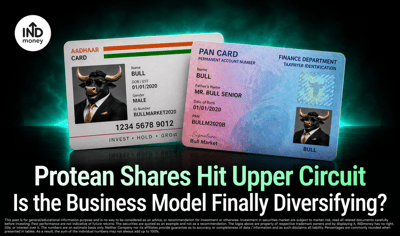 Why Protean eGov Technologies Shares Jumped 20% Today: Is the Company Moving Beyond PAN Services? image