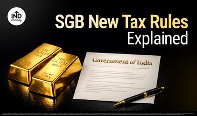 Sovereign Gold Bonds New Tax Rules Explained image