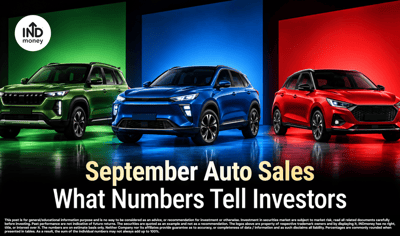 September Auto Sales:What Maruti, M&M, Hyundai and Bajaj Numbers Tell Investors image