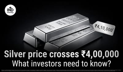 Silver Price Crosses ₹4,00,000 per Kg: Is the Rally Justified? image