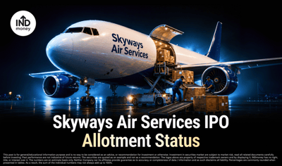 Skyways Air Services IPO Allotment Status: Check on Bigshare Services, BSE & NSE image
