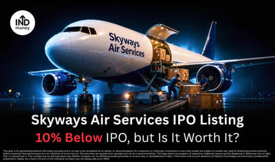 Skyways Air Services IPO Listing: A 10% Discount, but Is It Cheaper? image