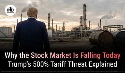 Why Stock Market Is Falling Today: Trump’s 500% Tariff Threat Explained image