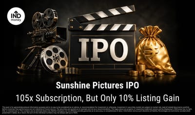 Sunshine Pictures IPO Lists at 10% Premium, Despite 105x Subscription: What Comes Next image