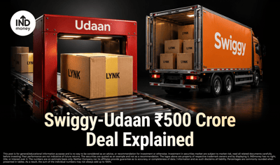 Swiggy Sells Lynk B2B Business to Udaan for ₹500 Crore: Why It Is Taking Udaan Shares Instead of Cash image
