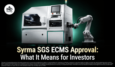 Syrma SGS Stock in Focus After ECMS Approval: How the Scheme Is Moving India Beyond Electronics Assembly image