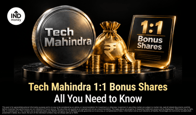 Tech Mahindra 1:1 Bonus Shares: Record Date & Investor Impact image
