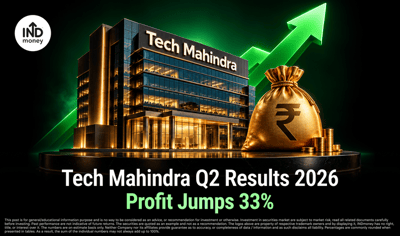 Why Is Tech Mahindra Share Rising? Q2 Results Explained image