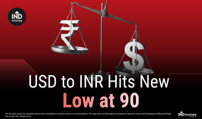 USD to INR Rate Hits New Low at 90; Here’s the Full Story Explained image