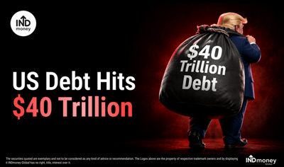 US Debt Hits $40 Trillion: What It Means for the Dollar, Gold and Stock Markets? image