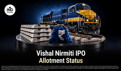 Vishal Nirmiti IPO Allotment Status: Check on MUFG Intime, BSE, NSE image