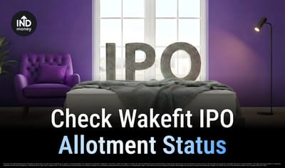 Wakefit IPO Allotment Status: Check on MUFG Intime, NSE & BSE image