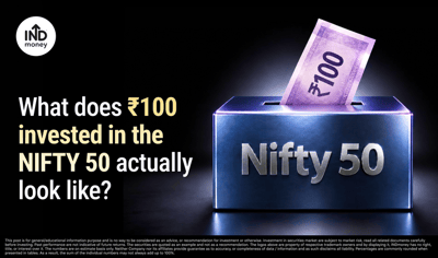 NIFTY 50 Has 50 Stocks, But Where Does Your ₹100 Actually Go? image