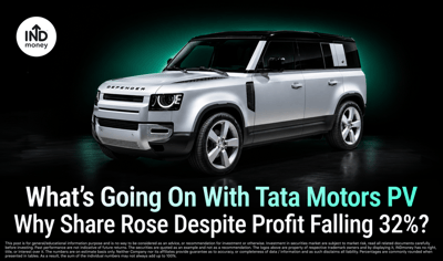 What’s Going On With Tata Motors PV: Why Share Rose Despite Profit Falling 32%? image