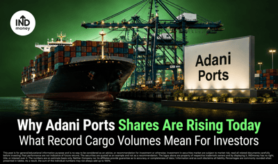 Why Adani Ports Shares Are Rising Today: What Record Cargo Volumes Mean for Investors  image