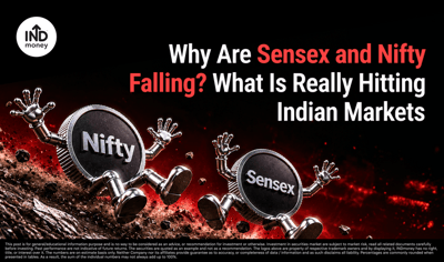 Why Are Sensex and Nifty Falling Today? What Is Really Driving the Market Down image