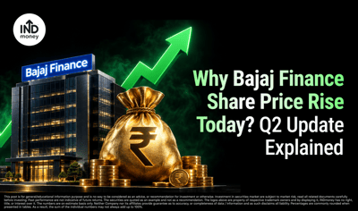 Why Bajaj Finance Share Price Is Rising: Q2 Update Explained image