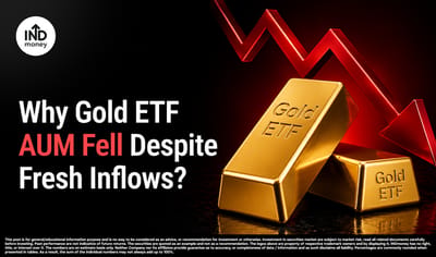 Gold ETF AUM Fell in June: Here's What That Gap Tells You image