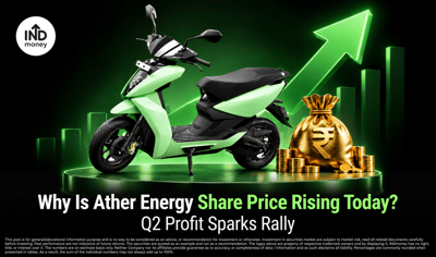 Why Is Ather Energy Share Price Rising Today? Q2 Results image