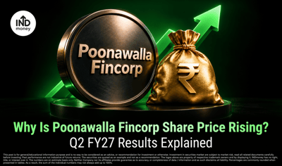 Why Is Poonawalla Fincorp Share Price Rising? Q2 FY27 Results Explained image