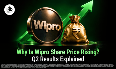 Why Is Wipro Share Rising? Q2 Results Explained image