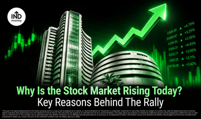 Why Is the Stock Market Rising Today? Key Reasons Behind the Nifty and Sensex Rally image