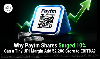 Why Paytm Shares Surged 10%: Can a Tiny UPI Margin Add ₹2,200 Crore to EBITDA? image