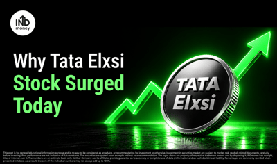 Tata Elxsi Stock Surges More Than 5% Today: Strong Q2 Results or Sector Tailwind? image