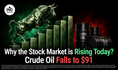 Why Is the Stock Market Rising Today? Falling Crude Oil Pushes Nifty Up Over 1%  image