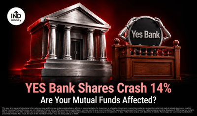 YES Bank Shares Crash 14%: Which Mutual Funds Are Affected? image