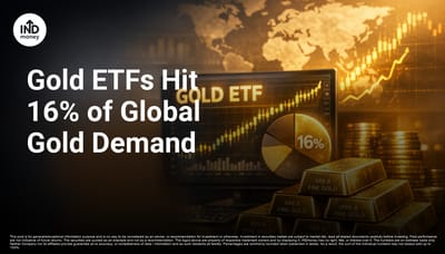 Gold ETFs Now Make Up 16% of Global Gold Demand image
