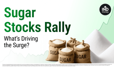 Sugar Stocks Rally: Renuka Sugars & Balram Chini Soar, What’s Driving the Surge? image